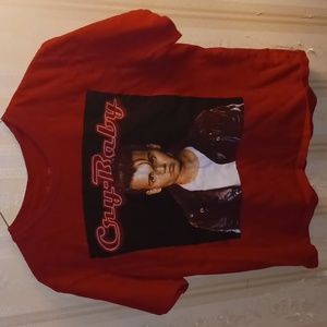 Cry-baby graphic t-shirt
